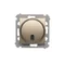 Switch with switch-off delay (module) 20-500W gold (metallic)