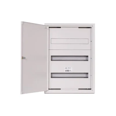 SWITCHBOARD NRPsm 54 (3x18) WITH LOCK (54-3-18-2) RAL 9003