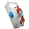 Switchgear 1x32A 5p 1x16A 5p 2x250V window