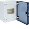 Switchgear for Golf IP41, 4-module transparent door