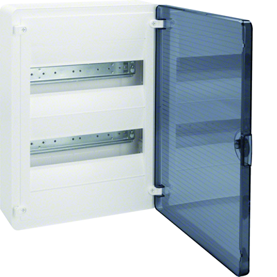Switchgear for Golf IP41 with 24-module transparent door