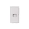 Switchgear RL 12M with a lock and glass for a 3-phase meter, white