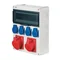 Switchgear RS 13-MOD 4x2P+E, 3P+N+E 16A, 3P+N+E 32A N/T IP44 gray