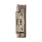 Symmetrical electric strike with guide, reversible, MINI, low current, 280mA for 12VDC
