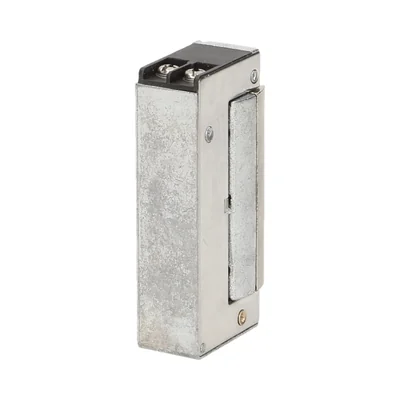 Symmetrical electric strike with memory and MINI lock, low current, 280mA for 12VDC