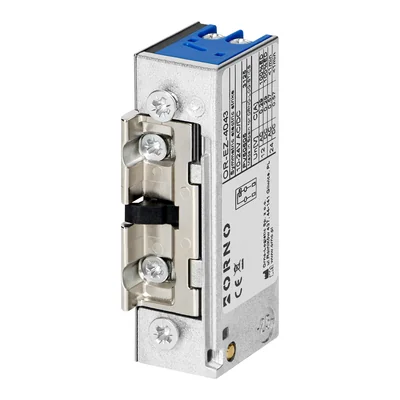 Symmetrical electric strike with memory, latch adjustment, low current, 280mA for 12VDC