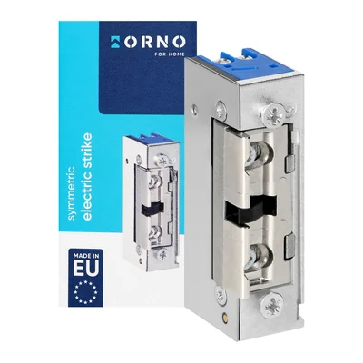 Symmetrical electric strike with memory, latch adjustment, low current, 280mA for 12VDC