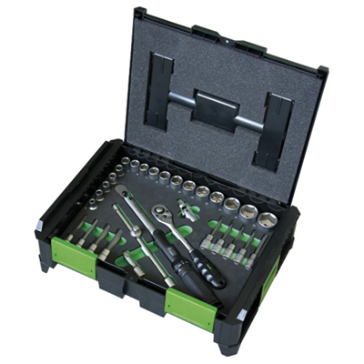 SysCon Socket wrench set with torque wrench Torque 1/2"