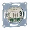 SYSTEM M Single switch mechanism 1-speed with backlight Flush-mounted 10AX 250VAC screwless terminals
