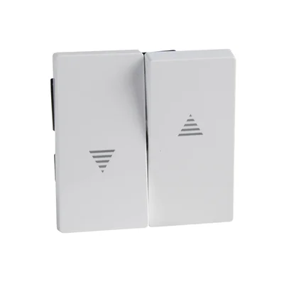 SYSTEM M Tasto cieco bianco lucido attivo