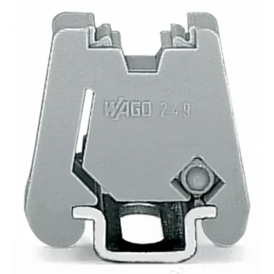 Système de verrouillage sans vis, largeur 6 mm, pour étiquetage WMB, gris