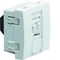 SYSTO Gniazdo informatyczne RJ45 kategorii 6 FTP 2 moduły białe