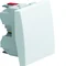 SYSTO Křížový spínač, 2 moduly, 10A/230V, bílý