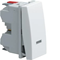SYSTO Push-button NO/NC switch with backlight option 1 module 10A/230V white