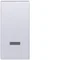 SYSTO Stair switch with backlight option 1 module 10A/230V aluminum