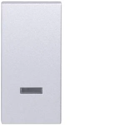 SYSTO Stair switch with backlight option 1 module 10A/230V aluminum