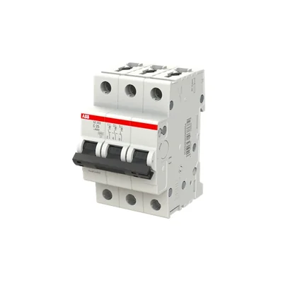 SZ203-C25 Leitungsschutzschalter | 3-polig | Typ C | 25 A | 6 kA | Wechselstrom |