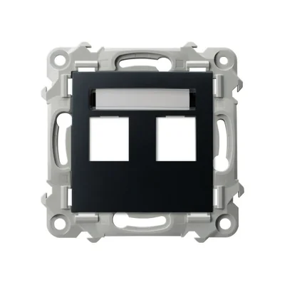 SZAFIR Double Keystone Jack Housing, Straight - Matte Black