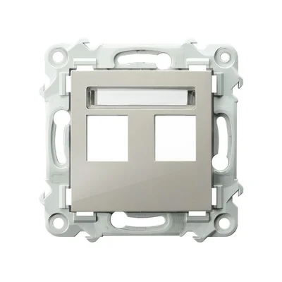 SZAFIR Double Keystone Socket Housing, Straight - Cashmere Beige