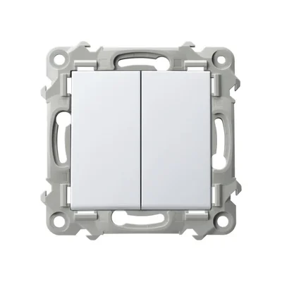 SZAFIR Double staircase switch white
