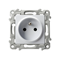 SZAFIR Single socket with grounding white