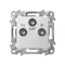 SZAFIR Terminal RTV-SAT socket - white