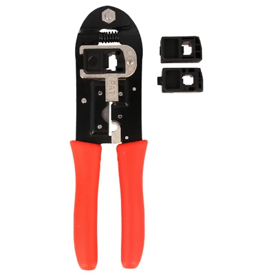 Szczypce do zaciskania złączy modularnych 8P 6P 4P 195mm TPR SK5