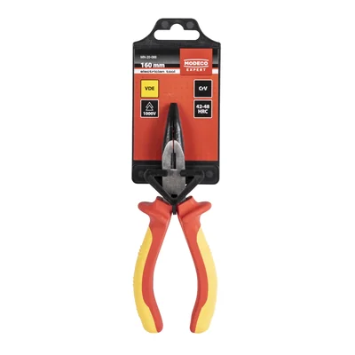 Szczypce wygięte 160mm 1000V VDE