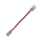 SZYBKOZŁĄCZKA DO TAŚM LED SC 2PIN COB/SMD IP20 PCB 8MM TAŚMA PRZEWÓD 10cm TAŚMA