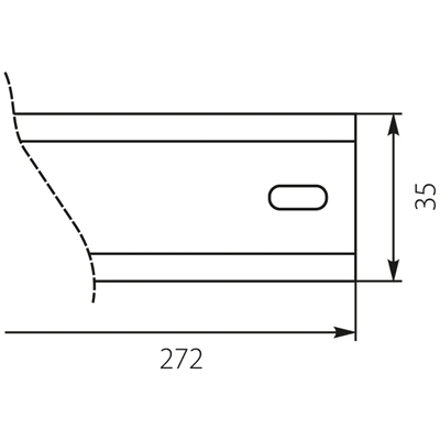 Szyna do UNIbox TH-Uni-1