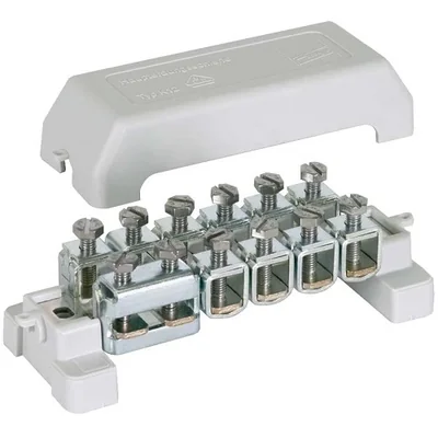 szyna ekwipotencjalna; 10x2,5-95mm², 1x4-30mm²