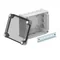 T 160 HD TR Anschlussdose mit transparentem Deckel
