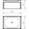 T 350 OE HD LGR Junction box with raised cover