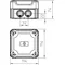 T 60 HD LGR Junction box with raised cover
