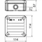 T 60 M20 Junction box M20 inputs