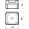 T 60 OE HD TR Junction box with transparent cover