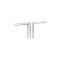 T-connector PVC CablomA aluminum