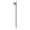 T-cross earth electrode, L=2000 mm, hot-dip galvanized