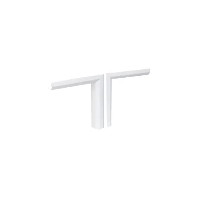 T-konektor PVC CablomA čistě bílý