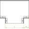 T-piece width 250mm height 48mm