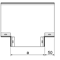 T-piece width 350mm height 38mm