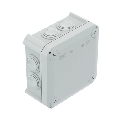 T-SERIES Boîte de jonction T60 gris clair