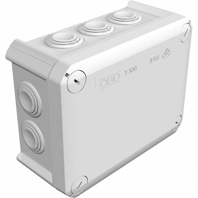 T-SERIES Junction box T100 light grey