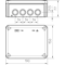 T-SERIES Junction box T160 light grey