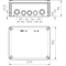 T-SERIES Junction box T250 light grey