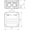 T-SERIES Junction box T40 light grey
