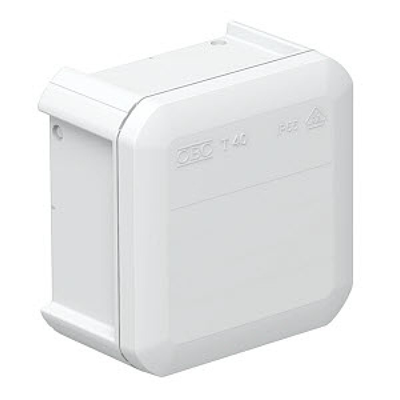 T-SERIES Junction box with full walls T40 OE light grey