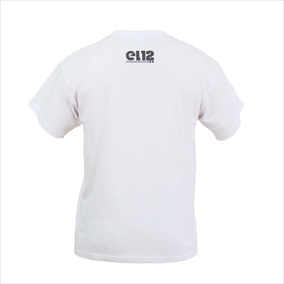 T-shirt "L'ÉLECTRICITÉ A DES CONTACTS DANS LA VILLE" blanc, taille M