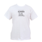 T-shirt "L'ELETTRICITÀ HA CONTATTI IN CITTÀ" bianca, taglia M