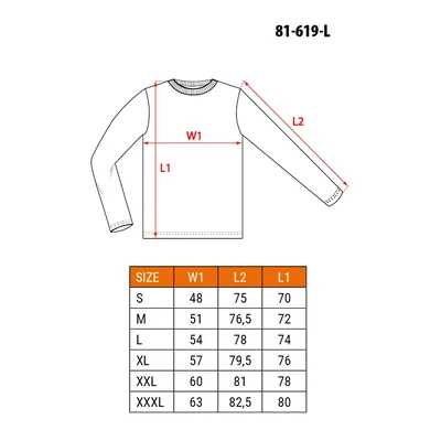 T-shirt manches longues PREMIUM, imprimé NEO, taille L
